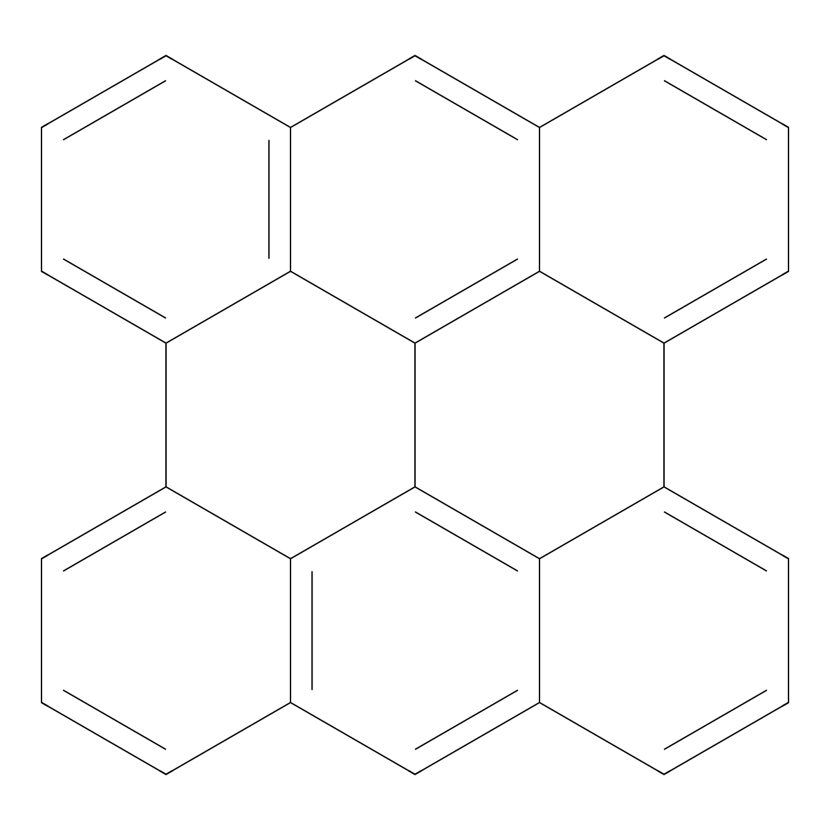 Phenanthro(1,10,9,8-opqra)perylene molecular structure, CAS 190-39-6