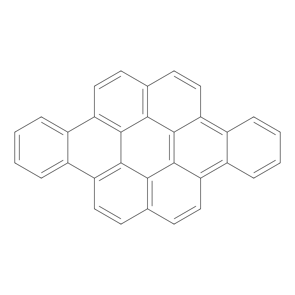 Dibenzo[a,j]coronene molecular structure, CAS 190-72-7