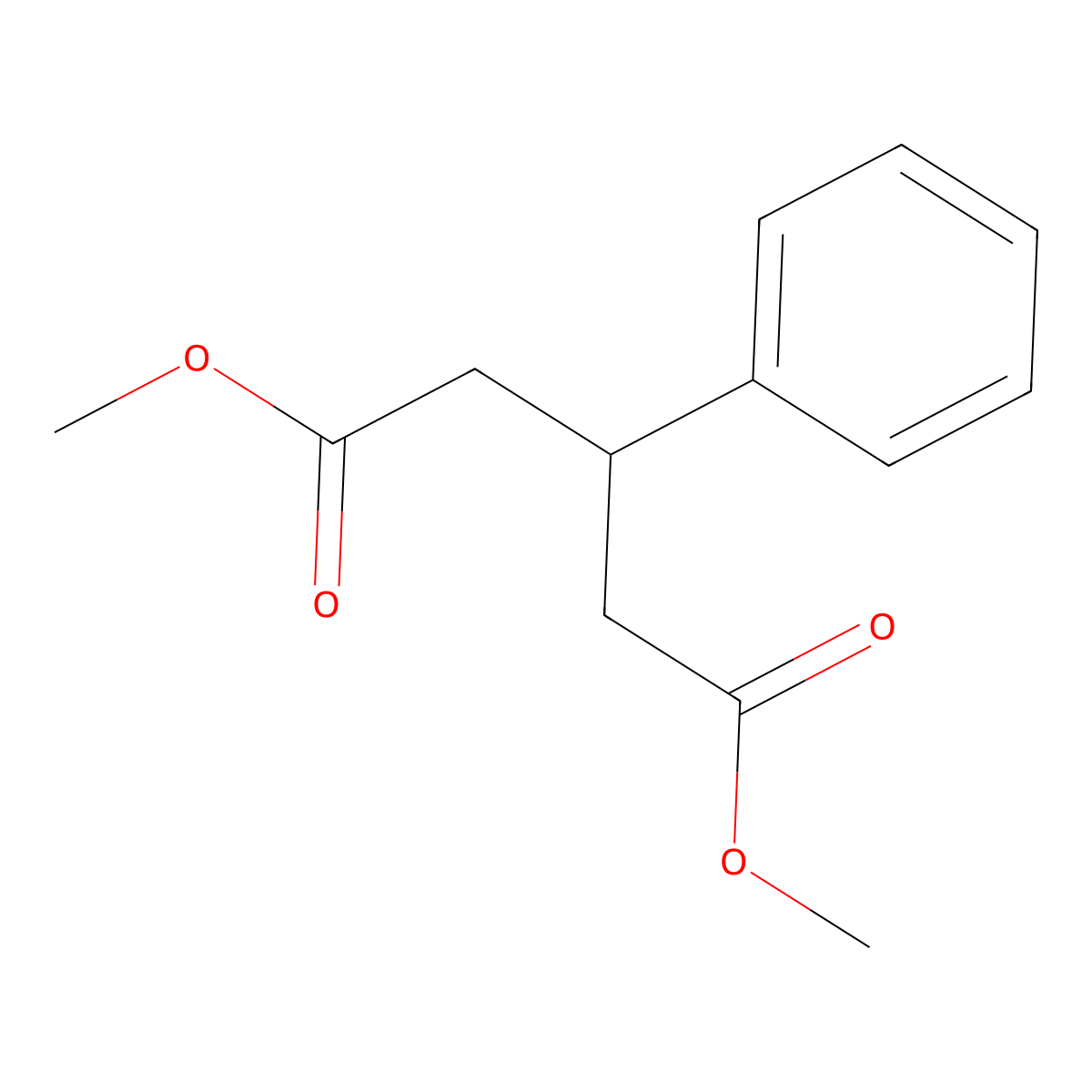 Dimethyl 3-phenylglutarate molecular structure, CAS 19006-47-4