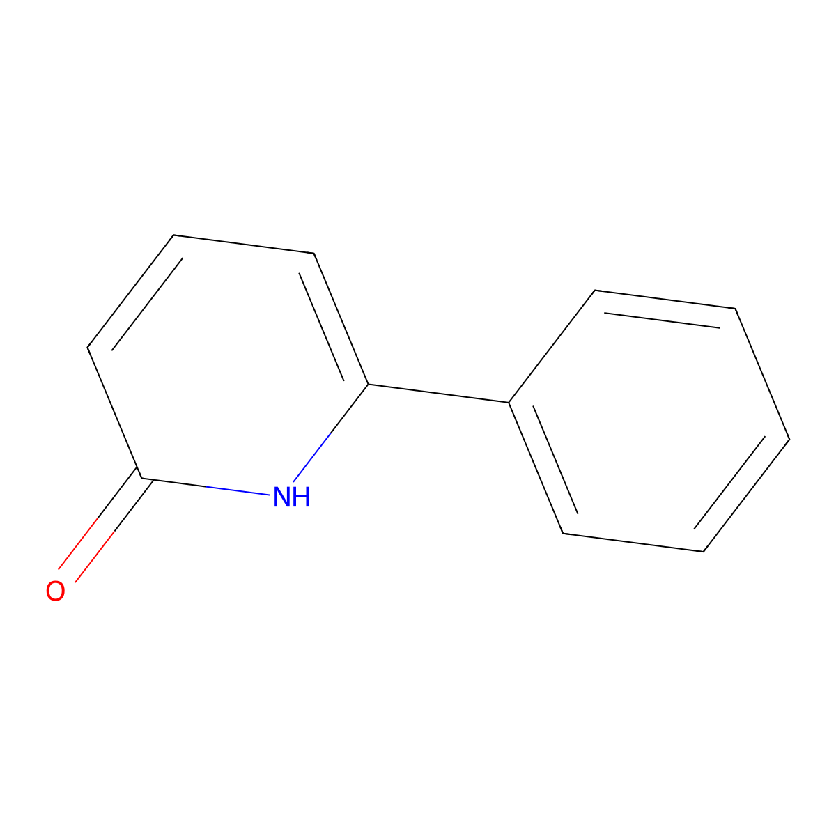 6-Phenyl-2-pyridone molecular structure, CAS 19006-82-7