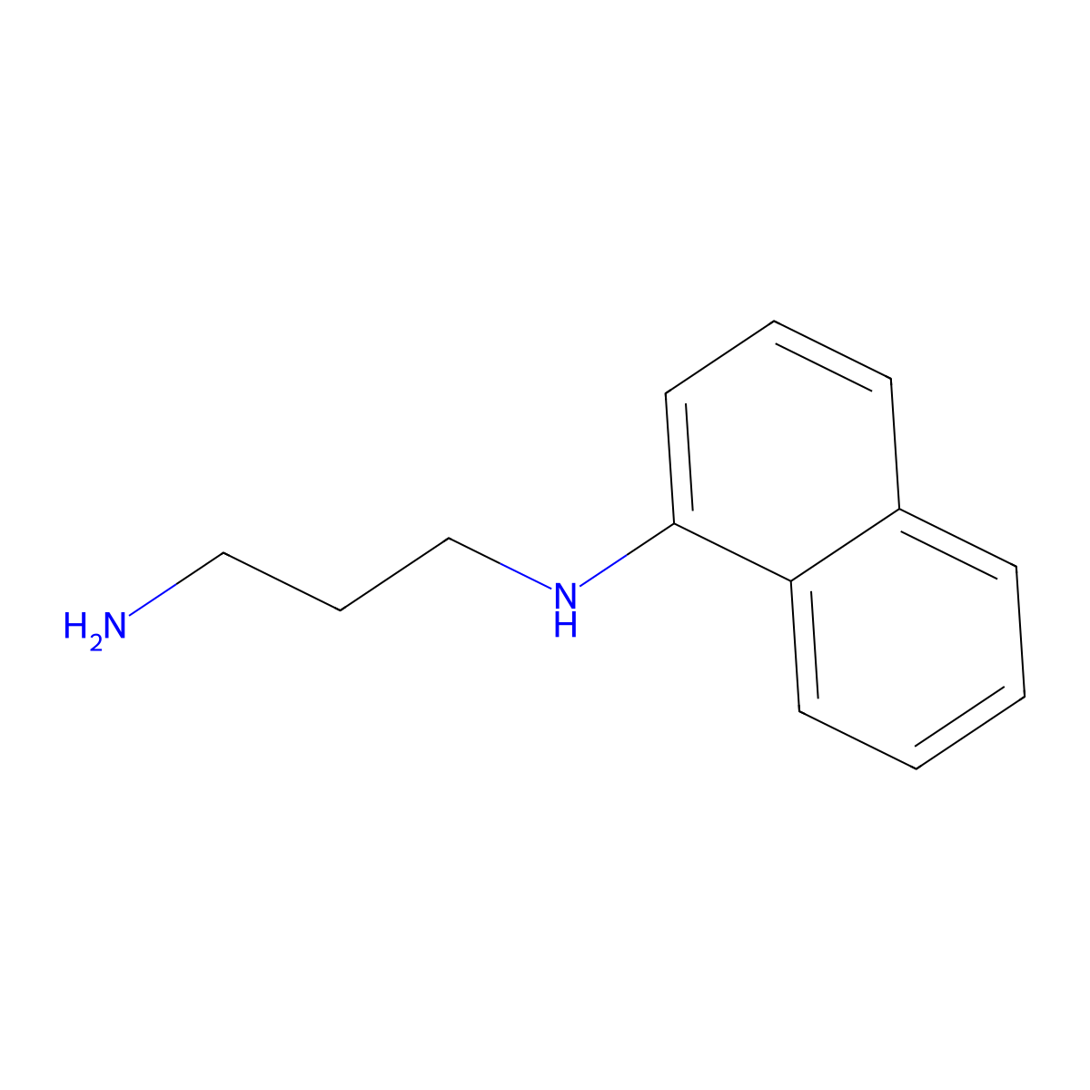 N1-(Naphthalen-1-YL)propane-1,3-diamine molecular structure, CAS 190127-72-1