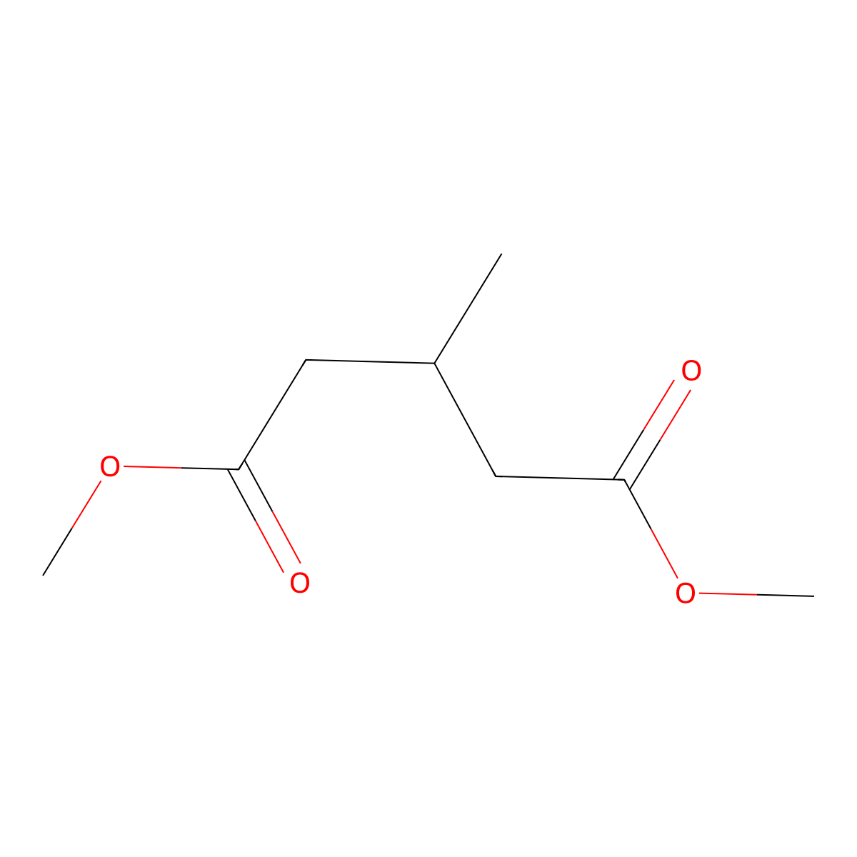 Dimethyl 3-methylglutarate molecular structure, CAS 19013-37-7