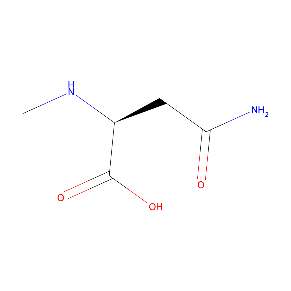 N2-Methyl-L-asparagine molecular structure, CAS 19026-58-5