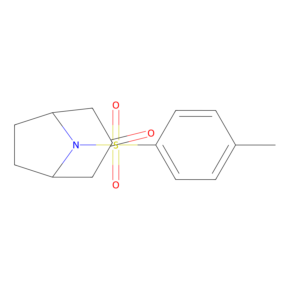 8-Tosyl-8-azabicyclo[3.2.1]octan-3-one molecular structure, CAS 1902924-47-3