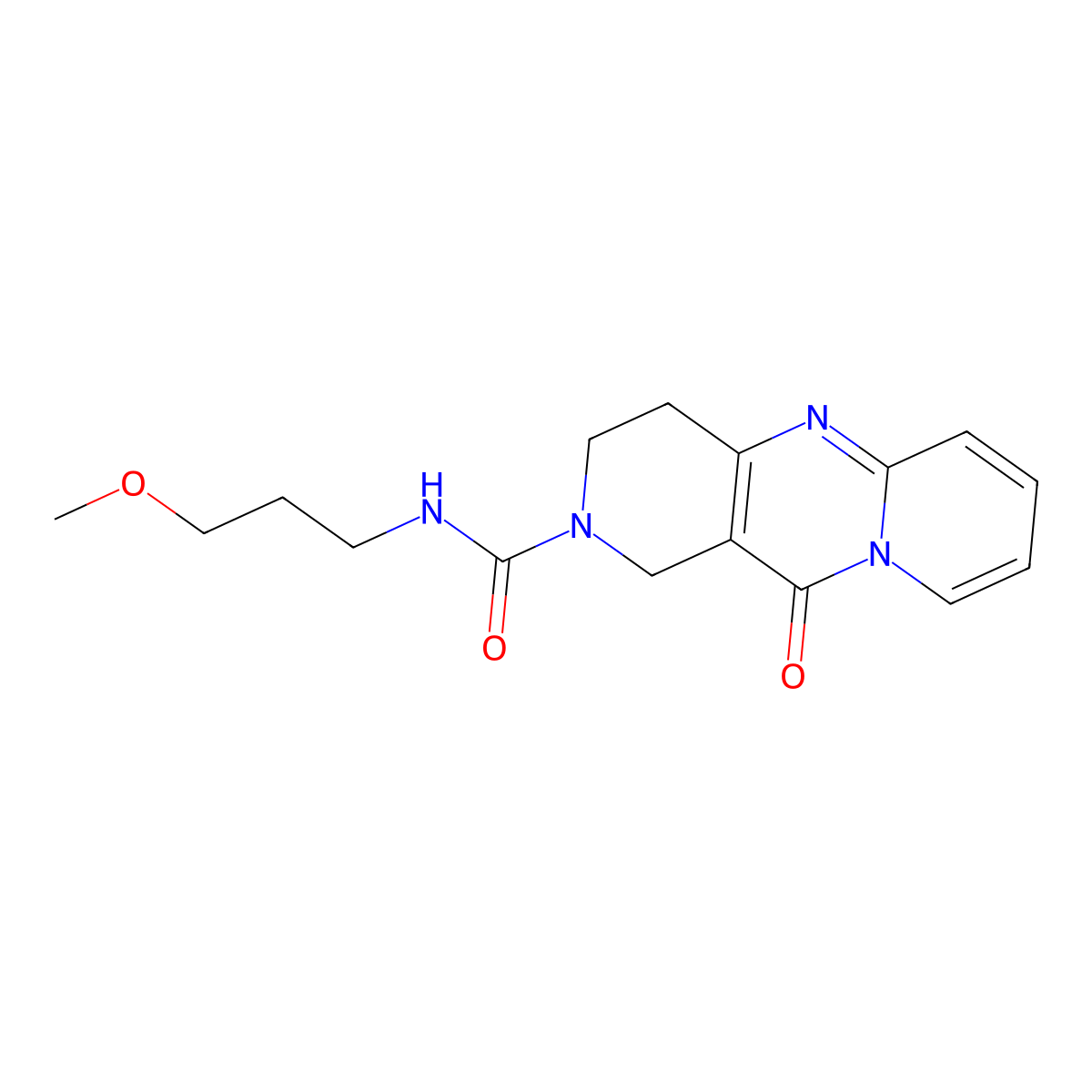 N-(3-methoxypropyl)-11-oxo-3,4-dihydro-1H-dipyrido[1,2-a:4',3'-d]pyrimidine-2(11H)-carboxamide molecular structure, CAS 1903159-01-2