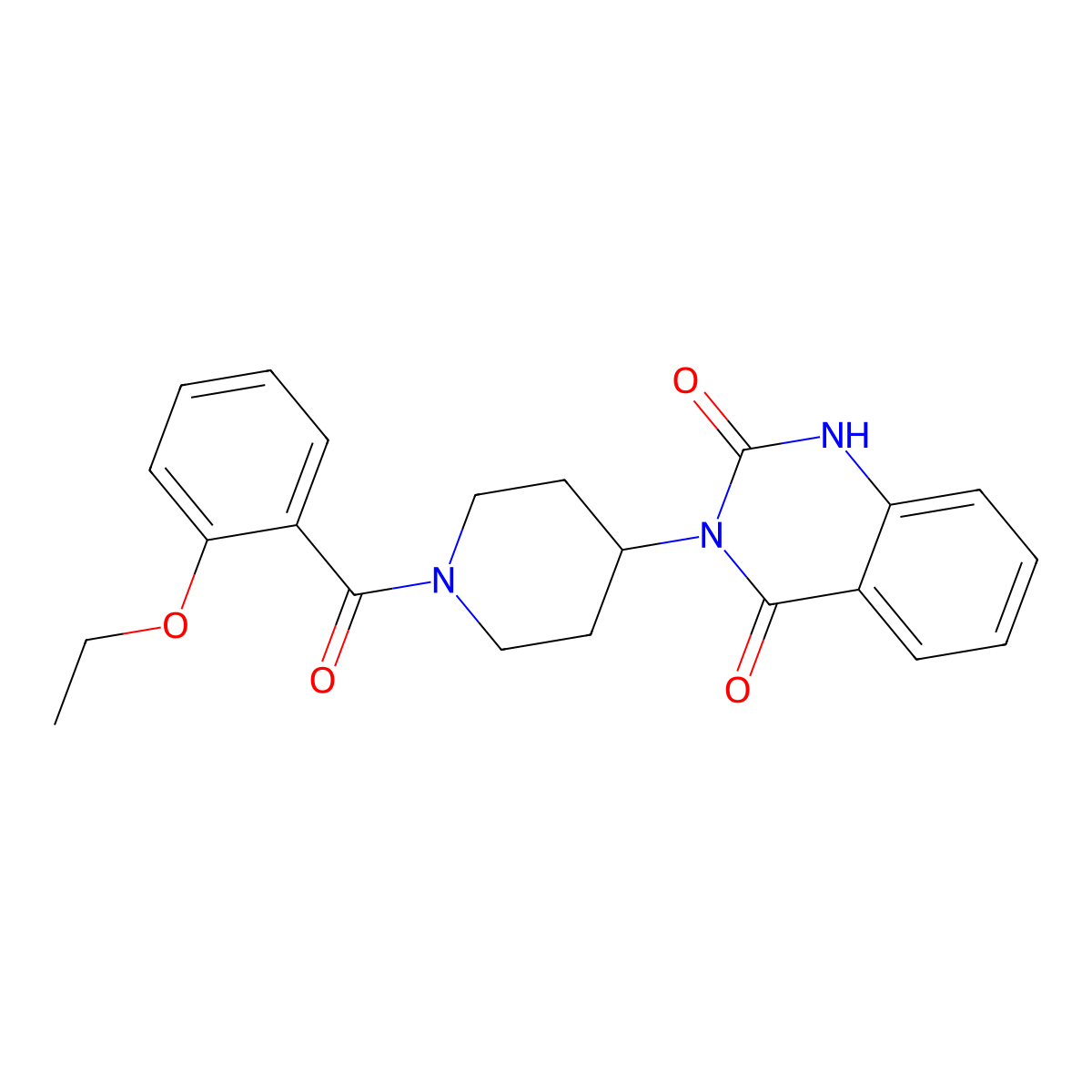 3-(1-(2-ethoxybenzoyl)piperidin-4-yl)quinazoline-2,4(1H,3H)-dione molecular structure, CAS 1903277-54-2