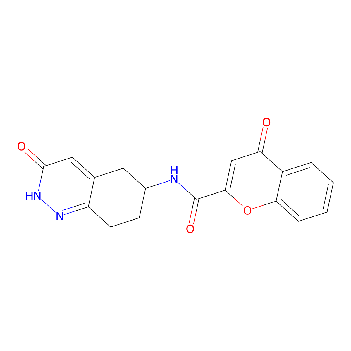 4-oxo-N-(3-oxo-2,3,5,6,7,8-hexahydrocinnolin-6-yl)-4H-chromene-2-carboxamide molecular structure, CAS 1903432-81-4