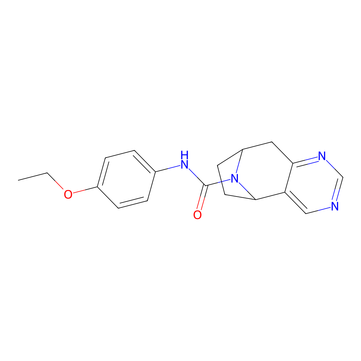 N-(4-ethoxyphenyl)-4,6,12-triazatricyclo[7.2.1.0^{2,7}]dodeca-2(7),3,5-triene-12-carboxamide molecular structure, CAS 1903442-30-7