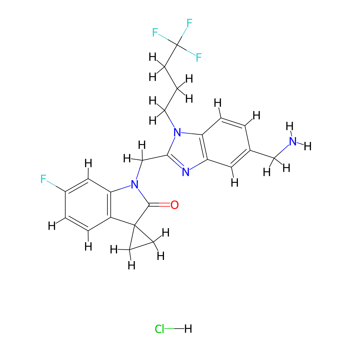 Sisunatovir Hydrochloride molecular structure, CAS 1903763-83-6