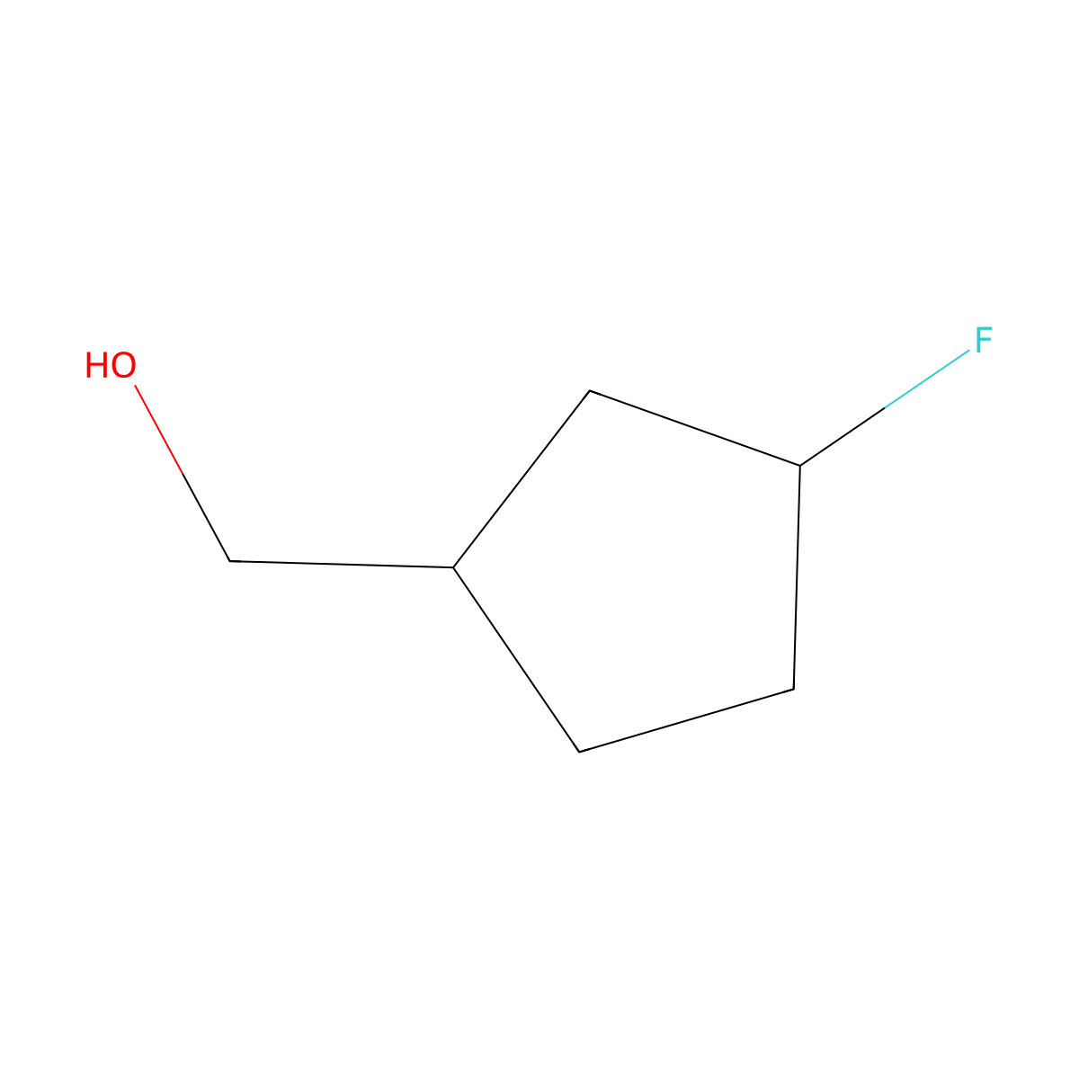[cis-3-Fluorocyclopentyl]methanol molecular structure, CAS 1903826-34-5