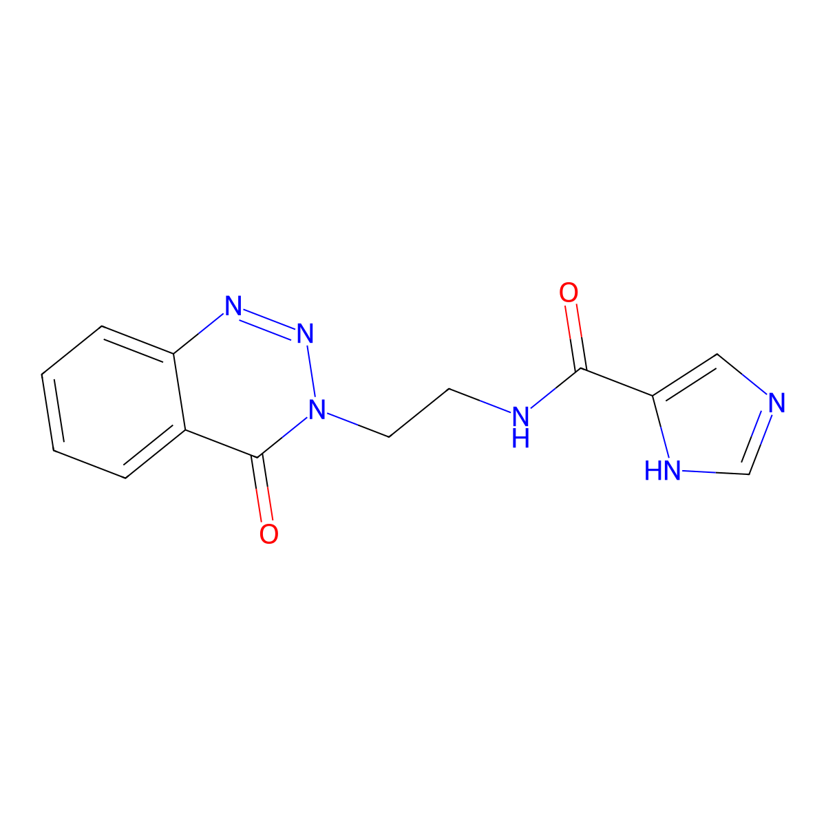 N-(2-(4-oxobenzo[d][1,2,3]triazin-3(4H)-yl)ethyl)-1H-imidazole-5-carboxamide molecular structure, CAS 1903879-03-7