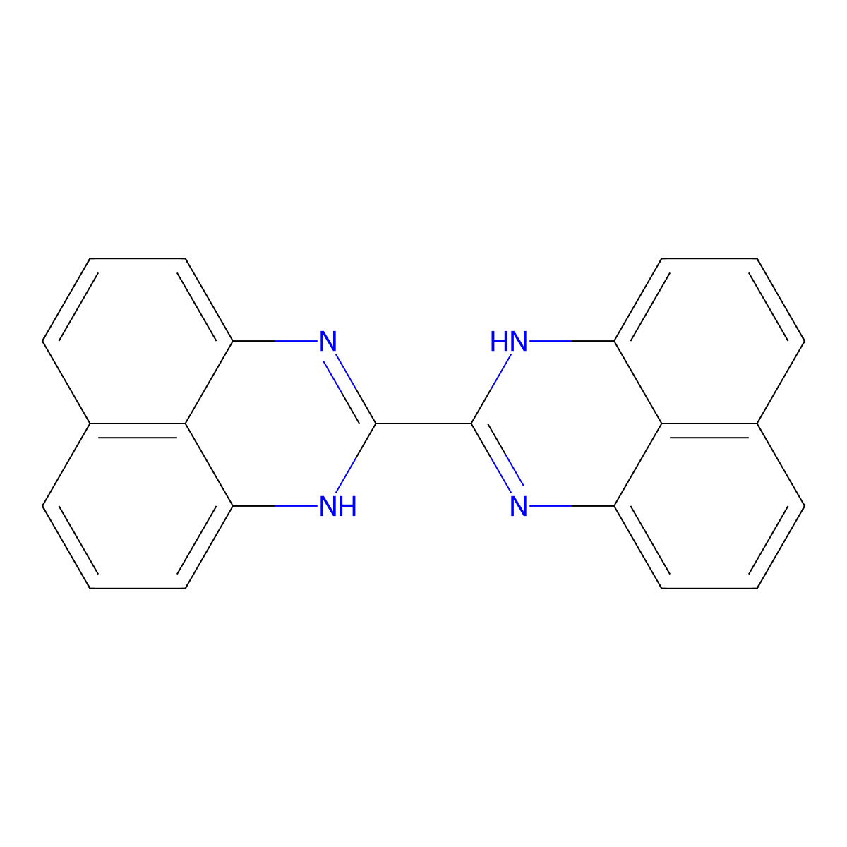 1H,1'H-2,2'-biperimidine molecular structure, CAS 1904-61-6