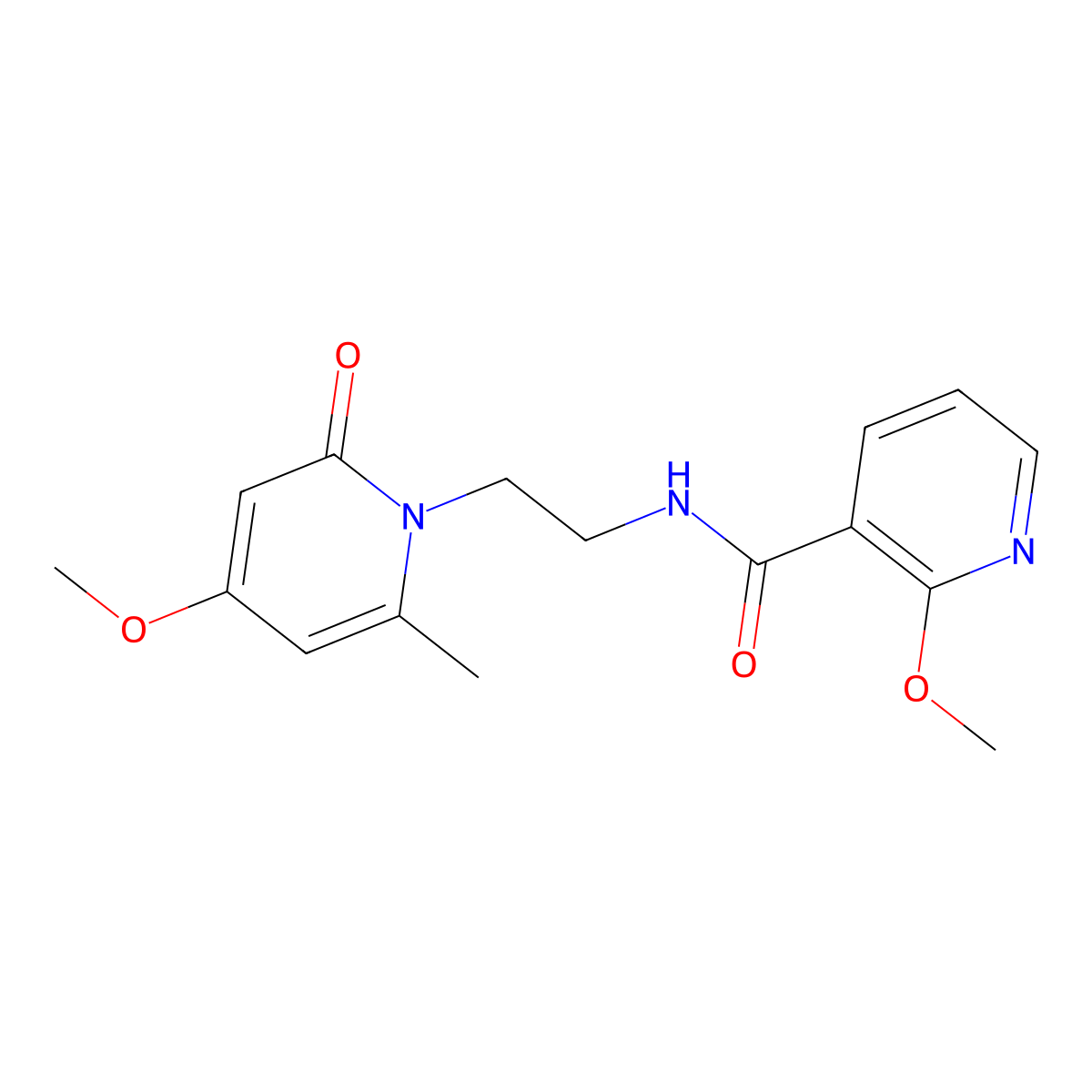 2-methoxy-N-(2-(4-methoxy-6-methyl-2-oxopyridin-1(2H)-yl)ethyl)nicotinamide molecular structure, CAS 1904202-15-8