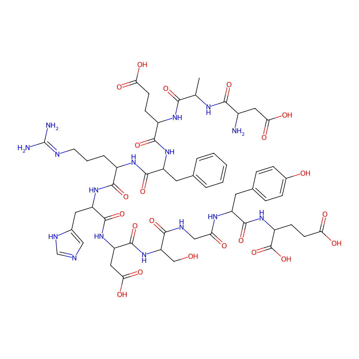 beta-Amyloid (1-11) molecular structure, CAS 190436-05-6