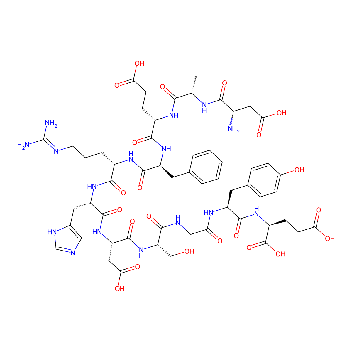 beta-Amyloid (1-11) molecular structure, CAS 190436-05-6