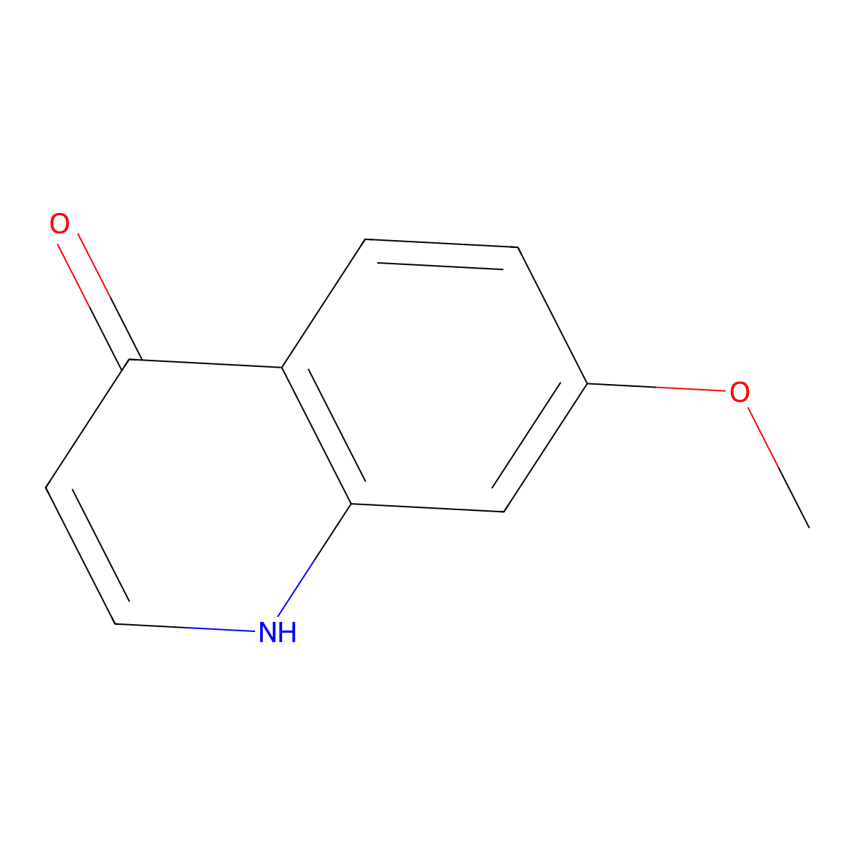 7-Methoxyquinolin-4-ol molecular structure, CAS 190516-85-9