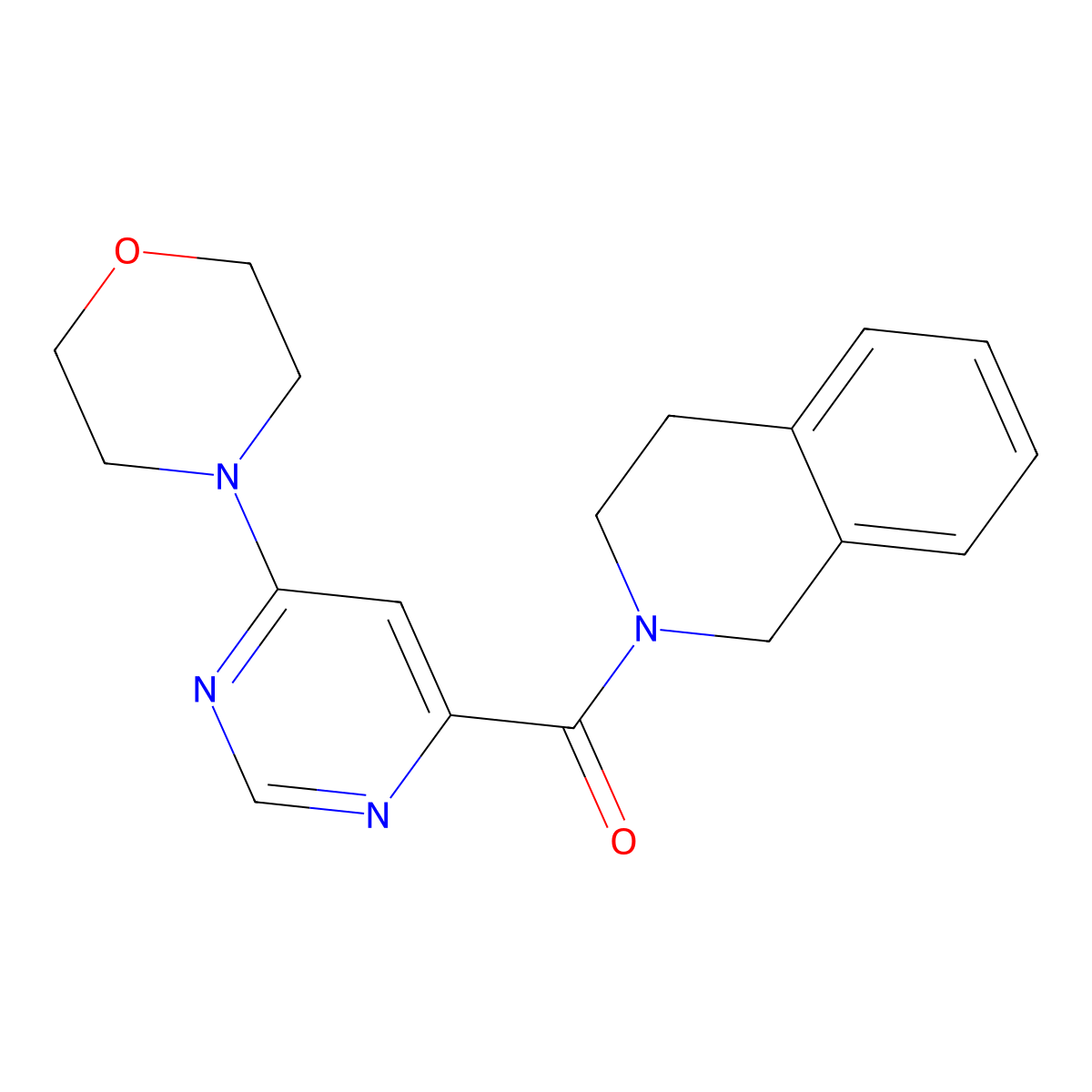 (3,4-dihydroisoquinolin-2(1H)-yl)(6-morpholinopyrimidin-4-yl)methanone molecular structure, CAS 1906529-78-9
