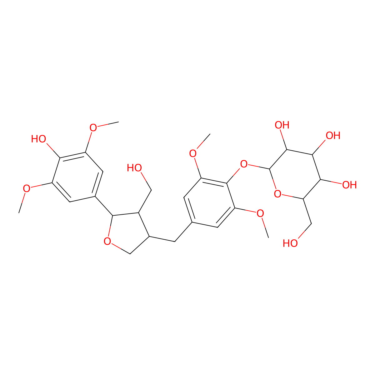 Manglieside E molecular structure, CAS 190655-17-5