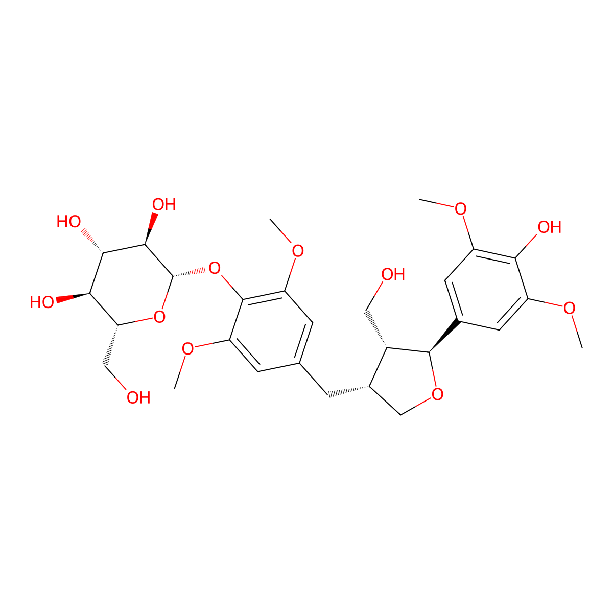 Manglieside E molecular structure, CAS 190655-17-5