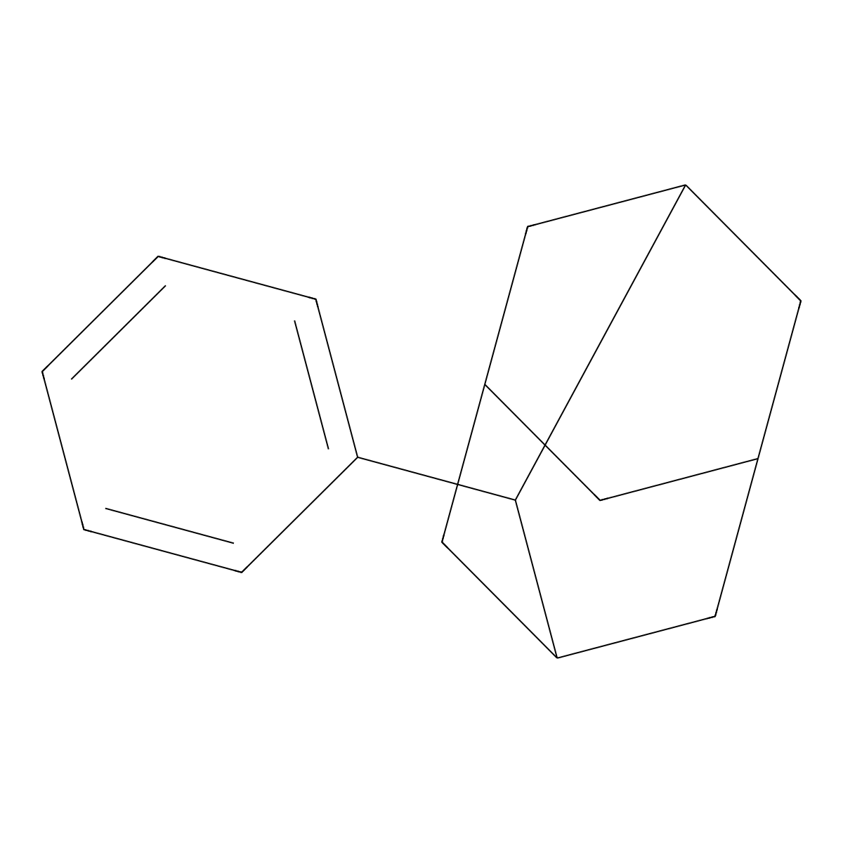 2-Phenyladamantane molecular structure, CAS 19066-24-1