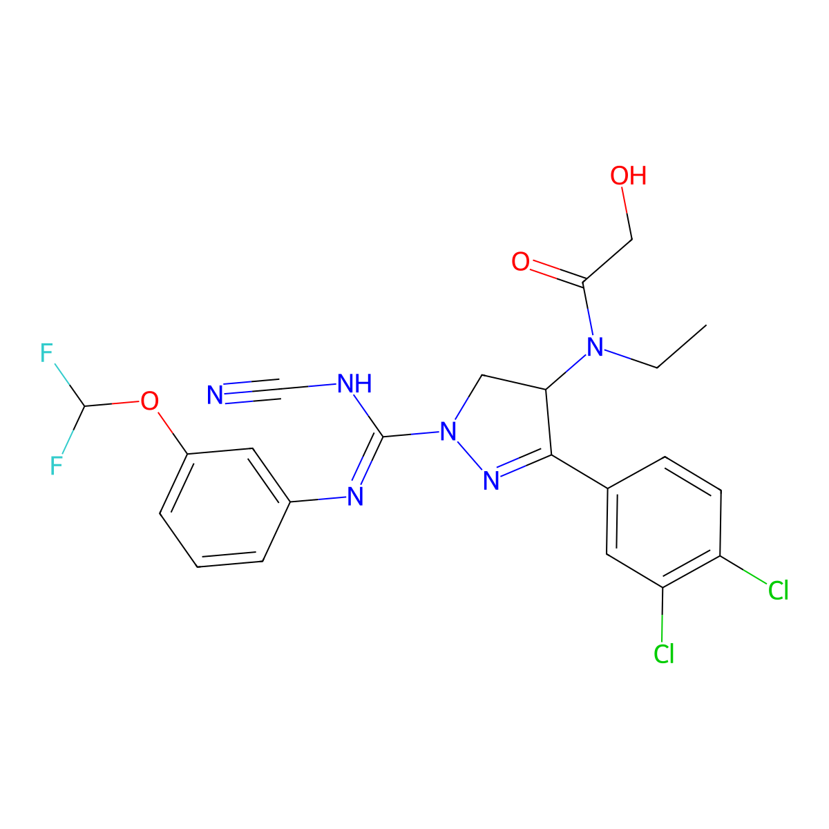BAY-598 R-isomer molecular structure, CAS 1906920-28-2