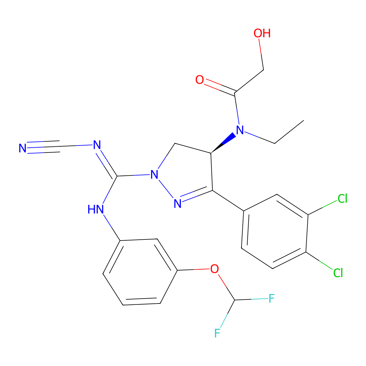 BAY-598 R-isomer molecular structure, CAS 1906920-28-2