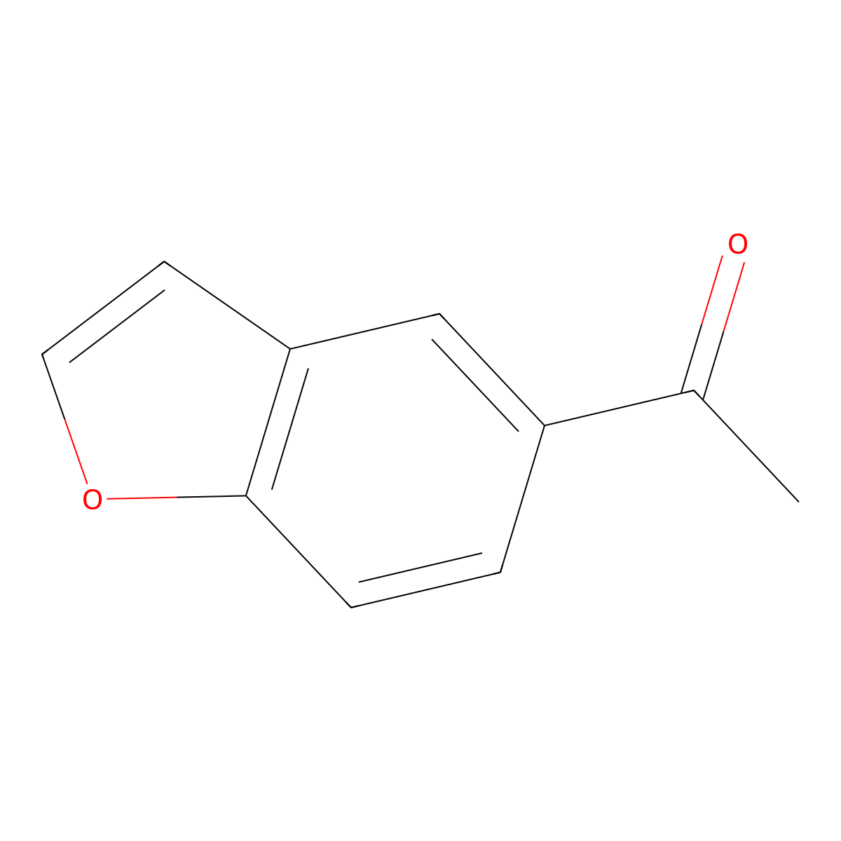 1-(Benzofuran-5-yl)ethanone molecular structure, CAS 190775-71-4