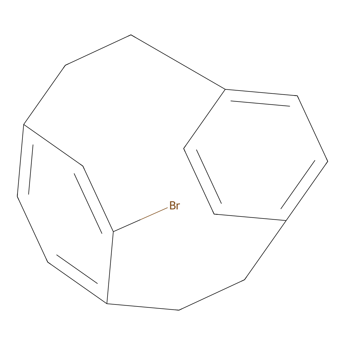 4-Bromo(2.2)paracyclophane molecular structure, CAS 1908-61-8