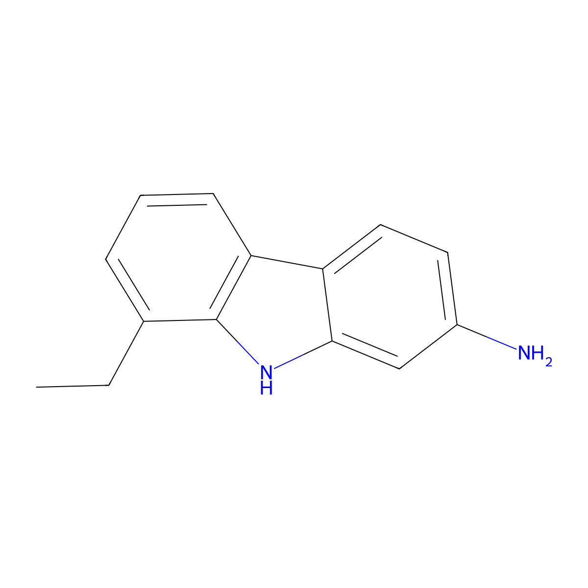 8-ethyl-9H-carbazol-2-amine molecular structure, CAS 1908665-25-7