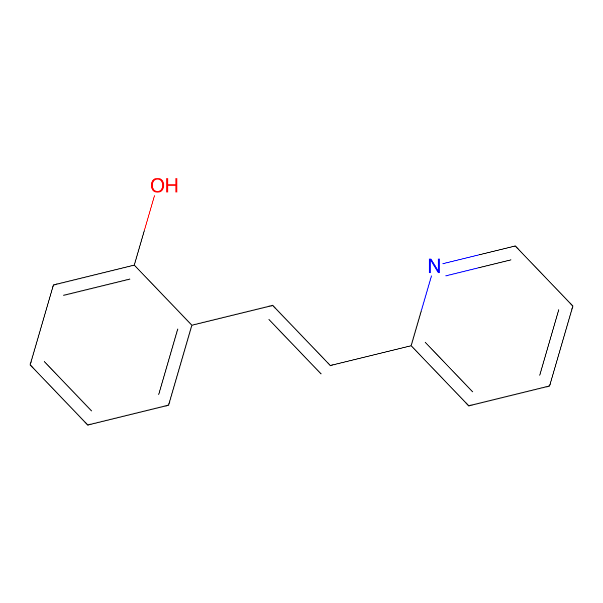 Alpha-(2-pyridylmethylene)-O-cresol molecular structure, CAS 19087-55-9