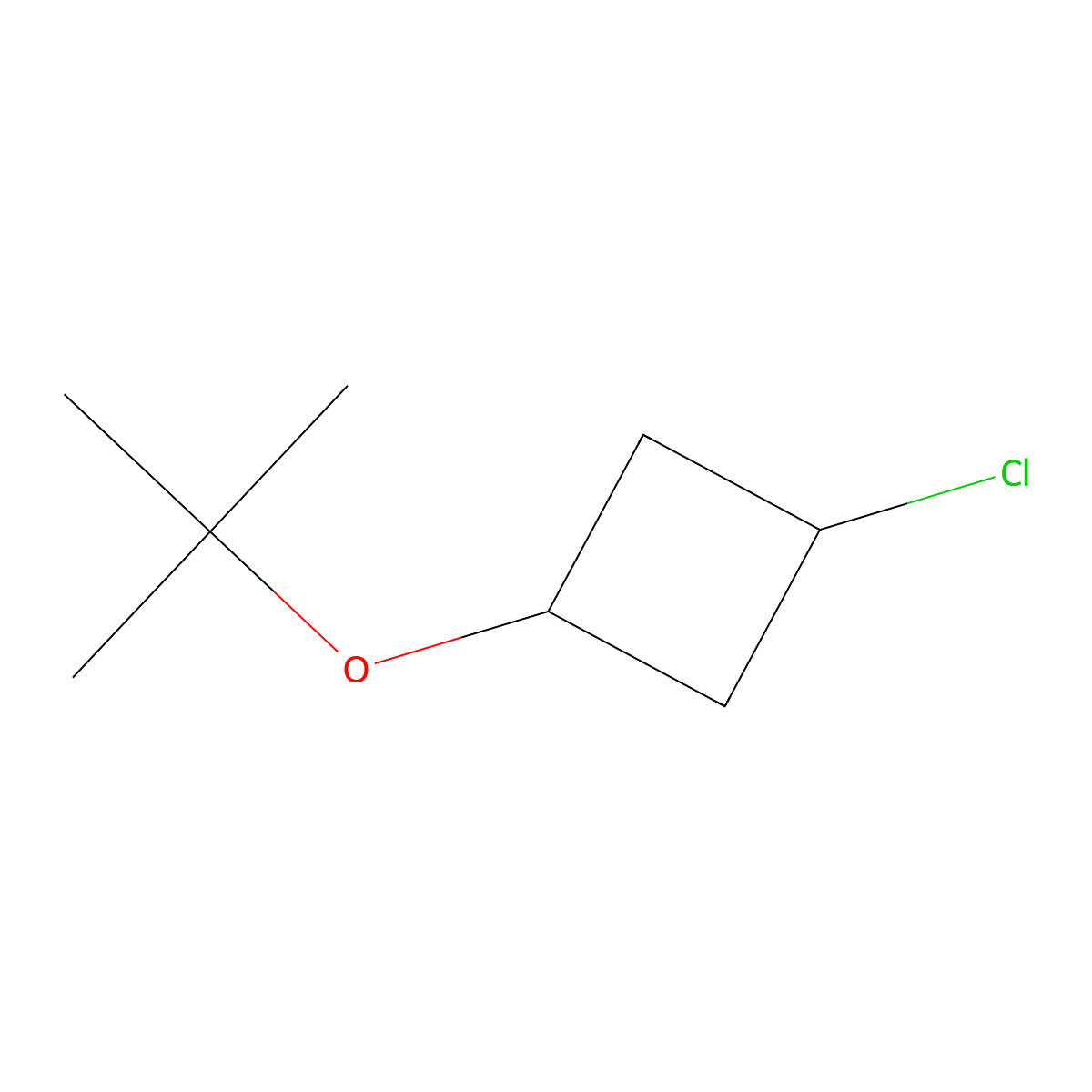 1-(tert-Butoxy)-3-chlorocyclobutane molecular structure, CAS 1909287-23-5