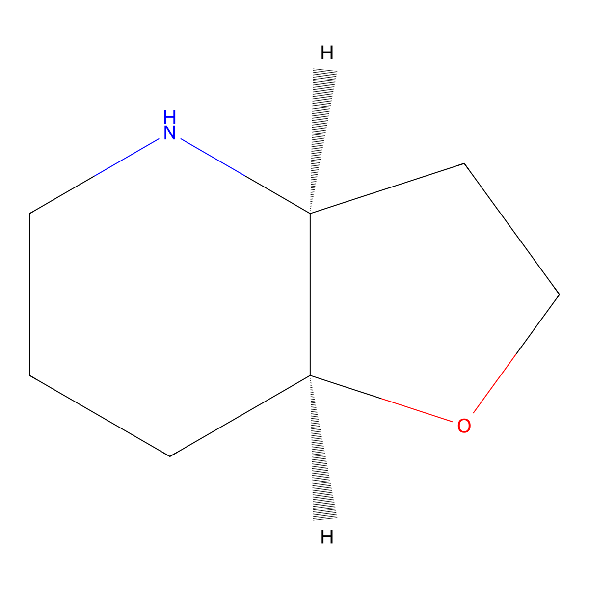 (3aS,7aS)-Octahydrofuro[3,2-b]pyridine molecular structure, CAS 1909293-80-6