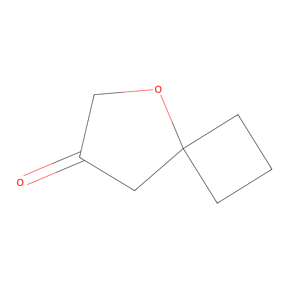 5-Oxaspiro[3.4]octan-7-one molecular structure, CAS 1909305-22-1
