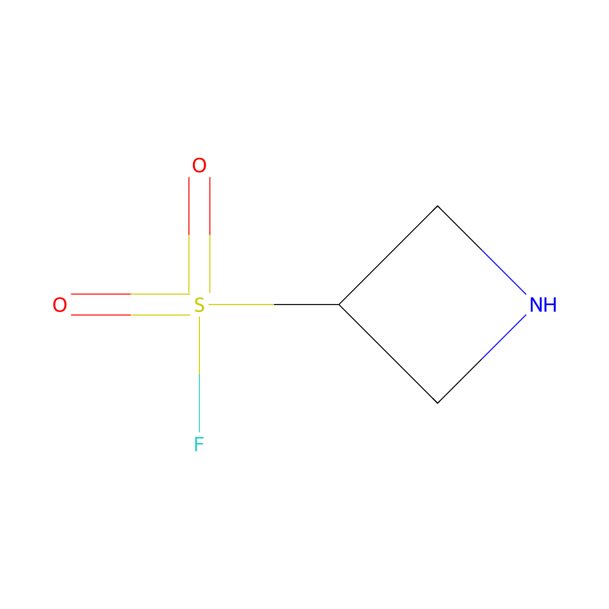 Azetidine-3-sulfonyl fluoride molecular structure, CAS 1909305-41-4