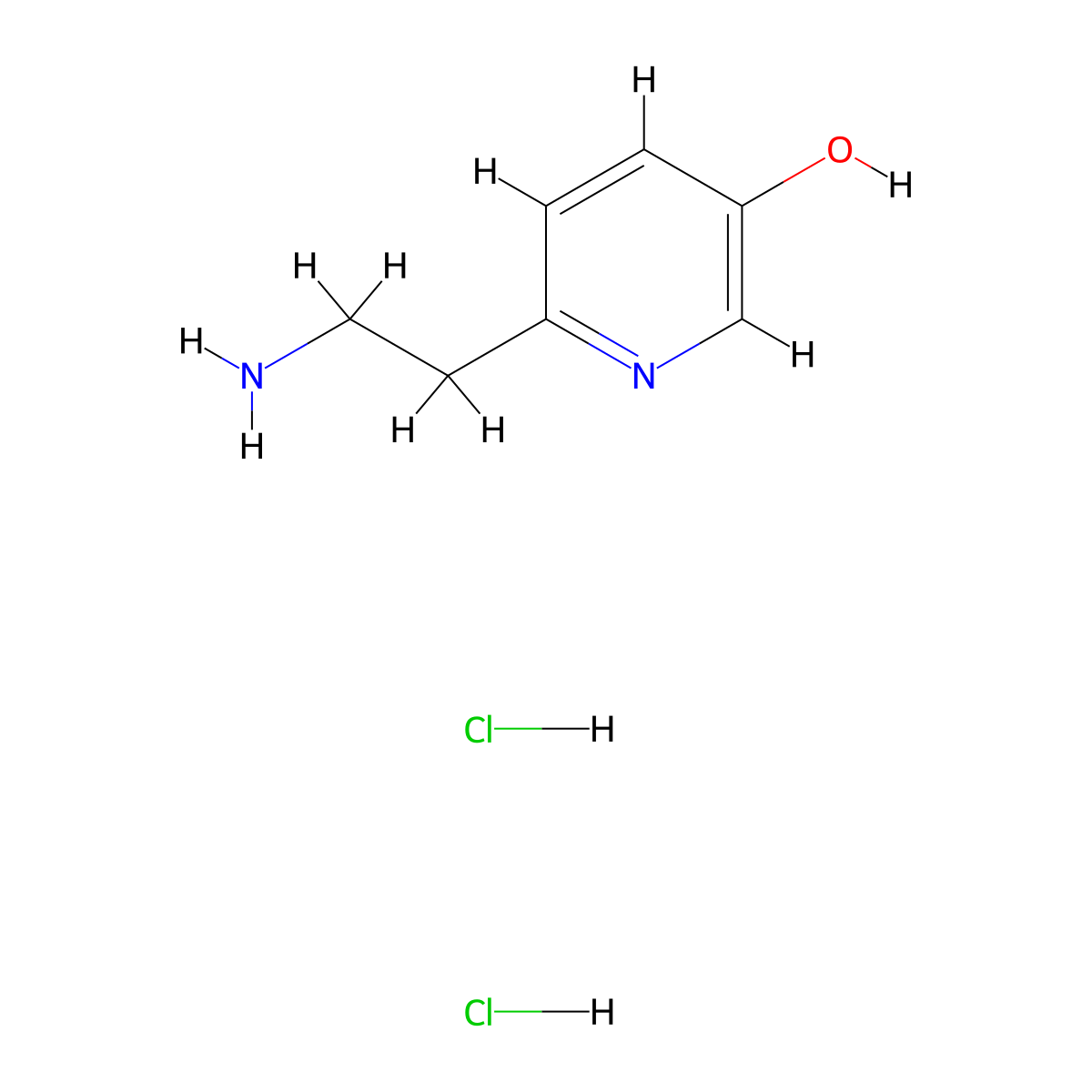 6-(2-Aminoethyl)pyridin-3-ol dihydrochloride molecular structure, CAS 1909316-53-5