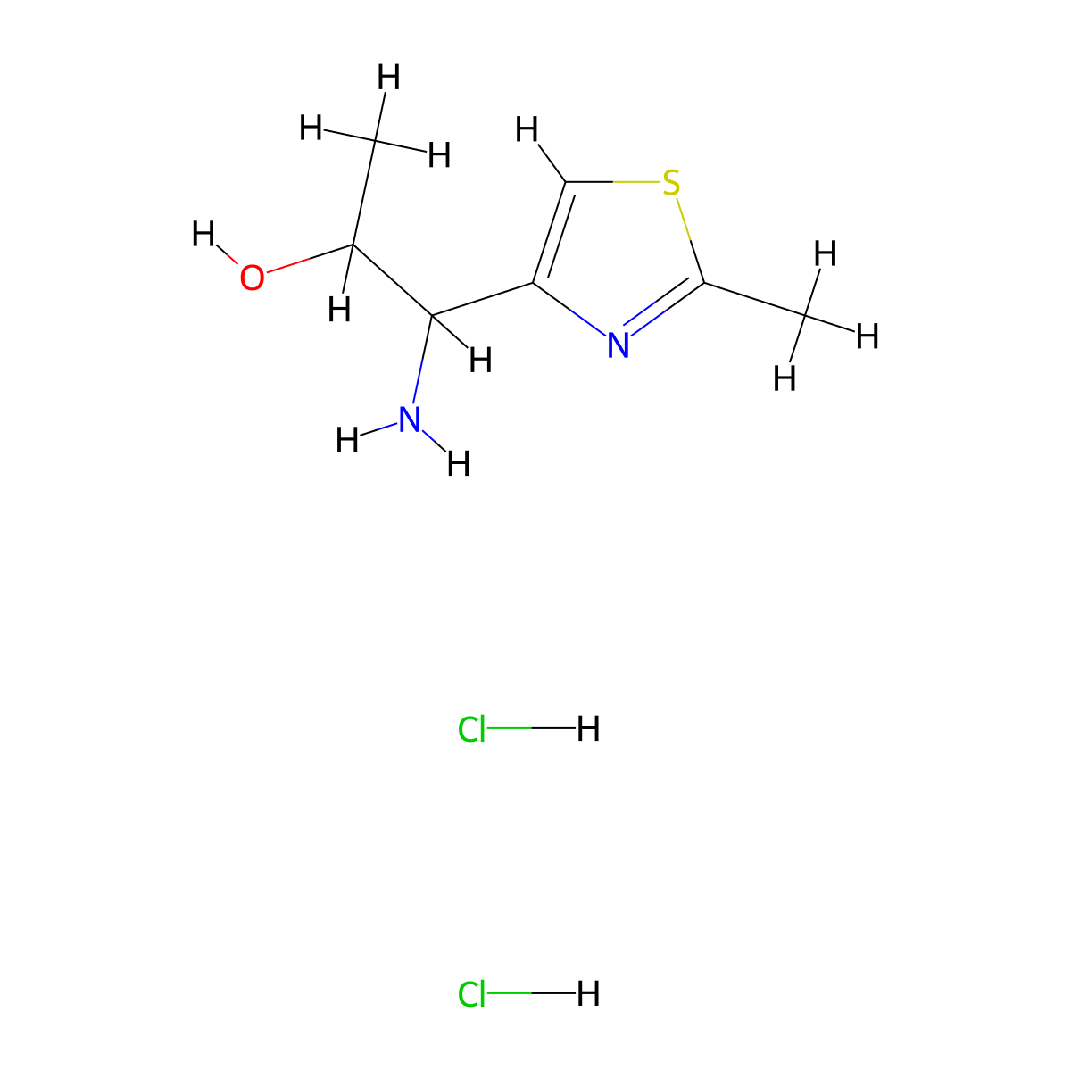 1-Amino-1-(2-methyl-1,3-thiazol-4-yl)propan-2-ol dihydrochloride molecular structure, CAS 1909319-96-5