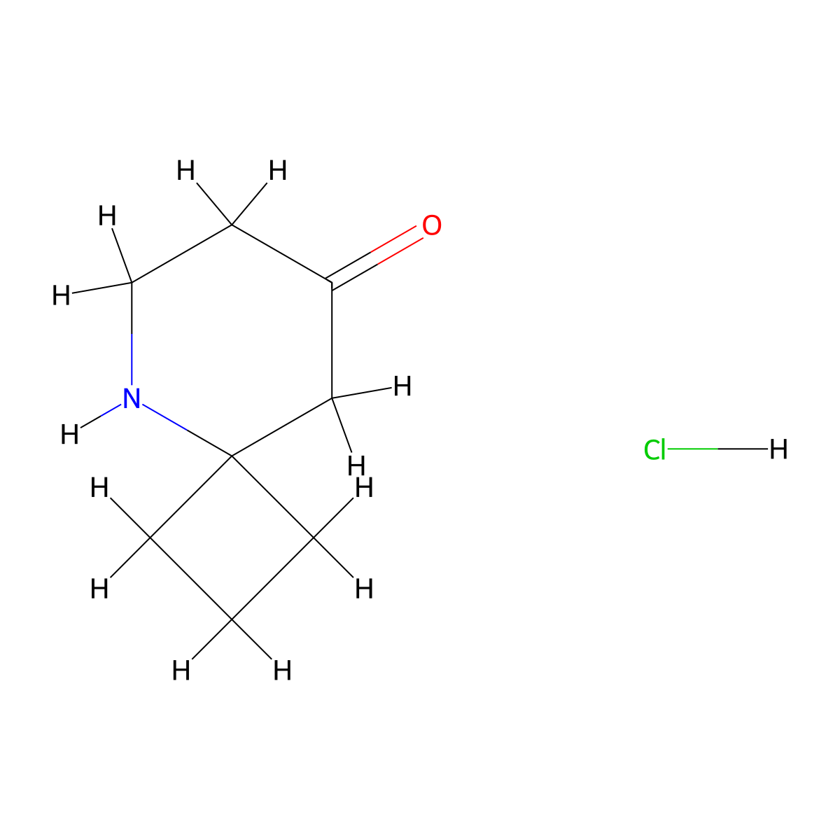 5-Azaspiro[3.5]nonan-8-one hydrochloride molecular structure, CAS 1909325-30-9