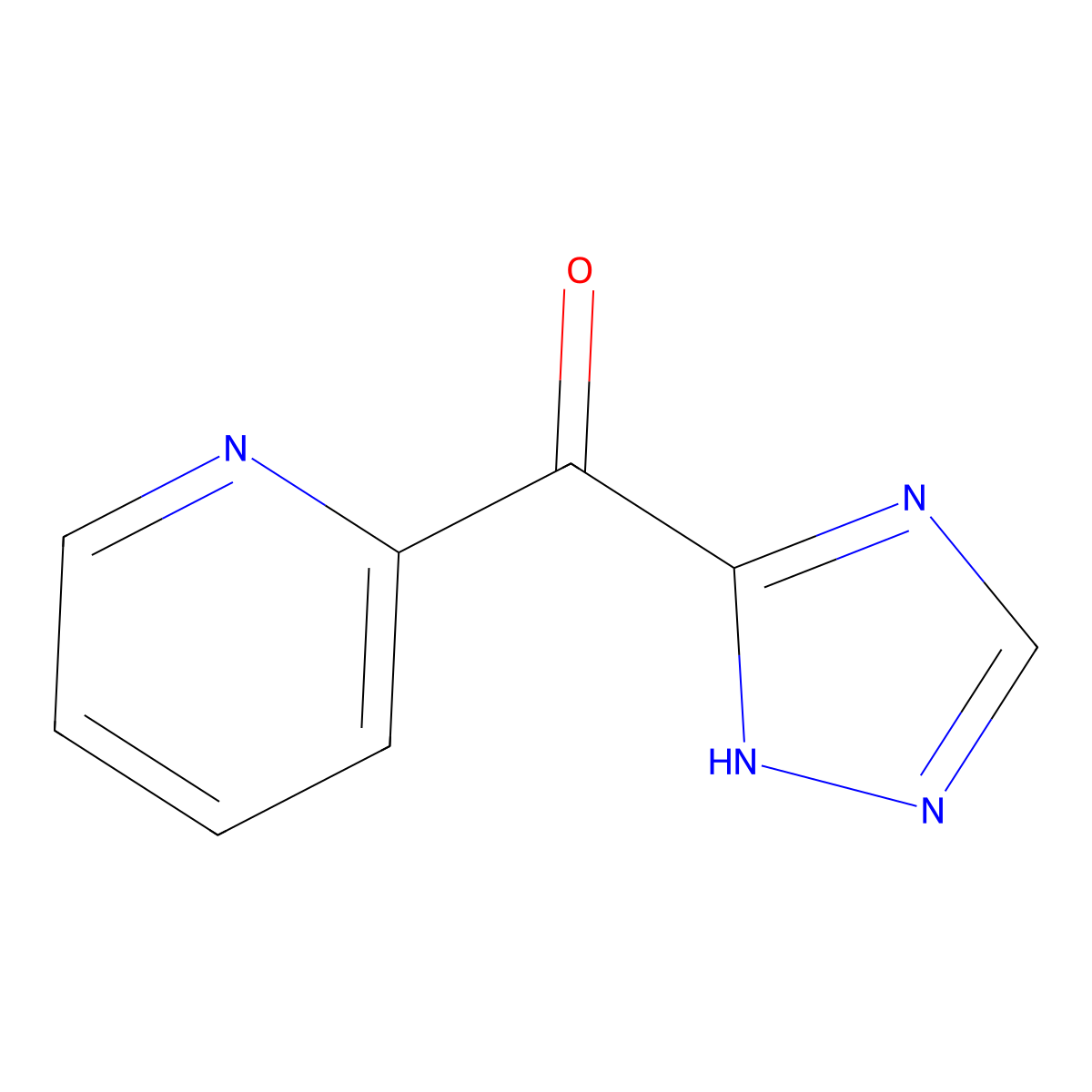 2-(4H-1,2,4-triazole-3-carbonyl)pyridine molecular structure, CAS 1909336-64-6