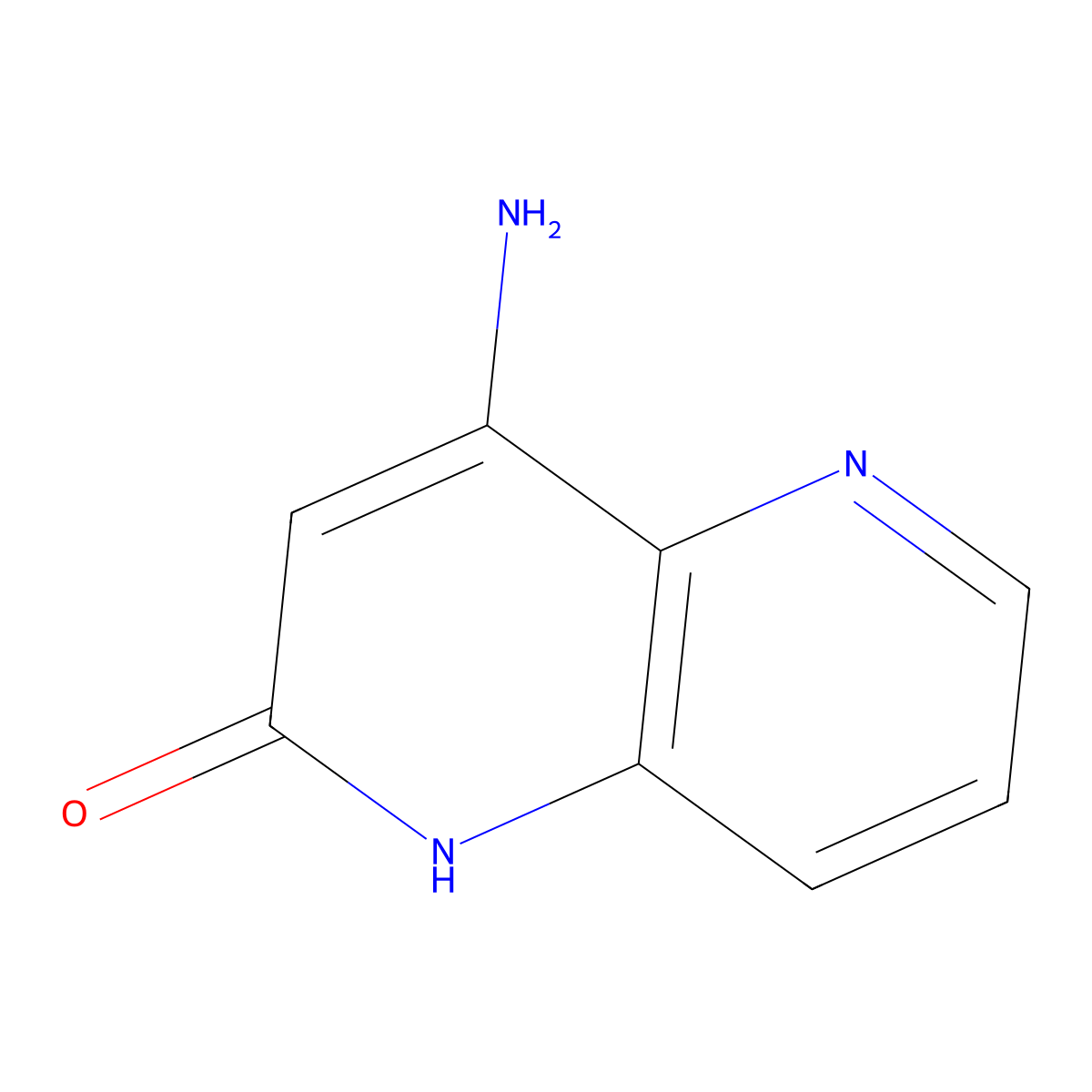 4-Amino-1,5-naphthyridin-2-ol molecular structure, CAS 1909336-76-0