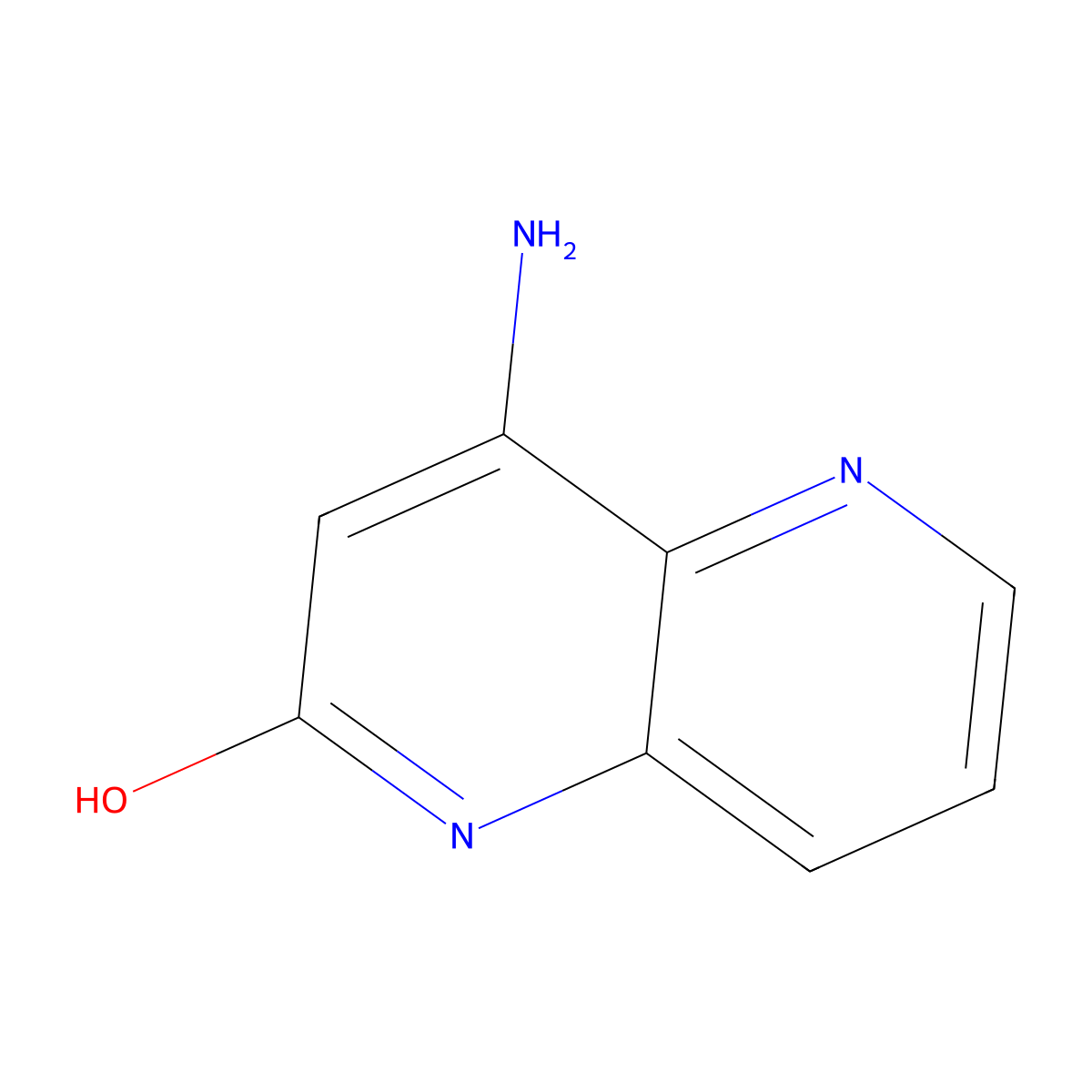 4-Amino-1,5-naphthyridin-2-ol molecular structure, CAS 1909336-76-0