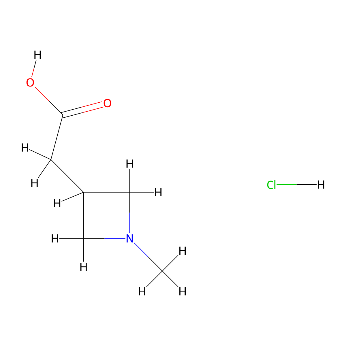 2-(1-Methylazetidin-3-yl)acetic acid hydrochloride molecular structure, CAS 1909337-03-6