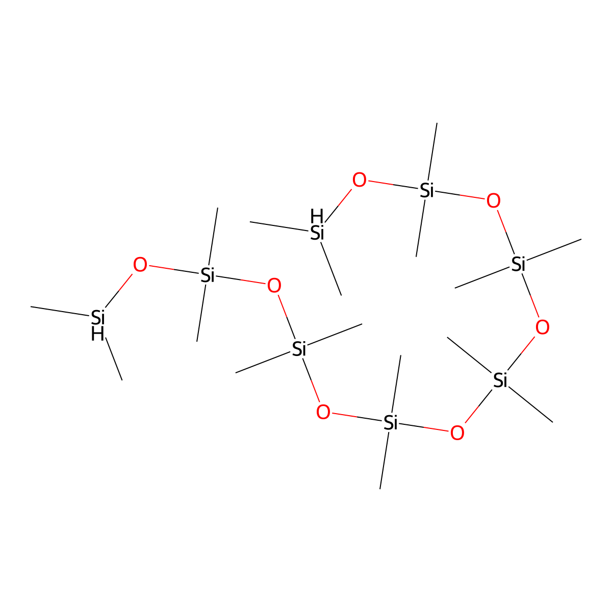 1,1,3,3,5,5,7,7,9,9,11,11,13,13,15,15-Hexadecamethyloctasiloxane molecular structure, CAS 19095-24-0