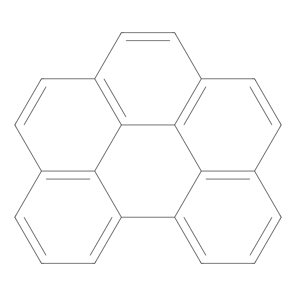 Benzo(ghi)perylene molecular structure, CAS 191-24-2