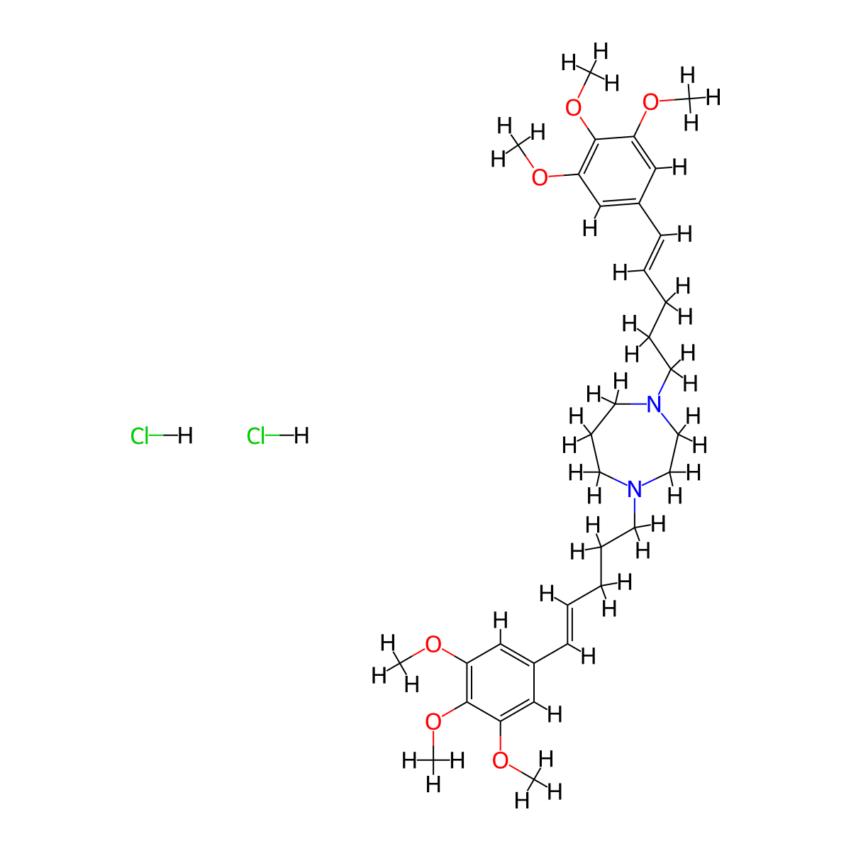 K-7174 dihydrochloride molecular structure, CAS 191089-60-8