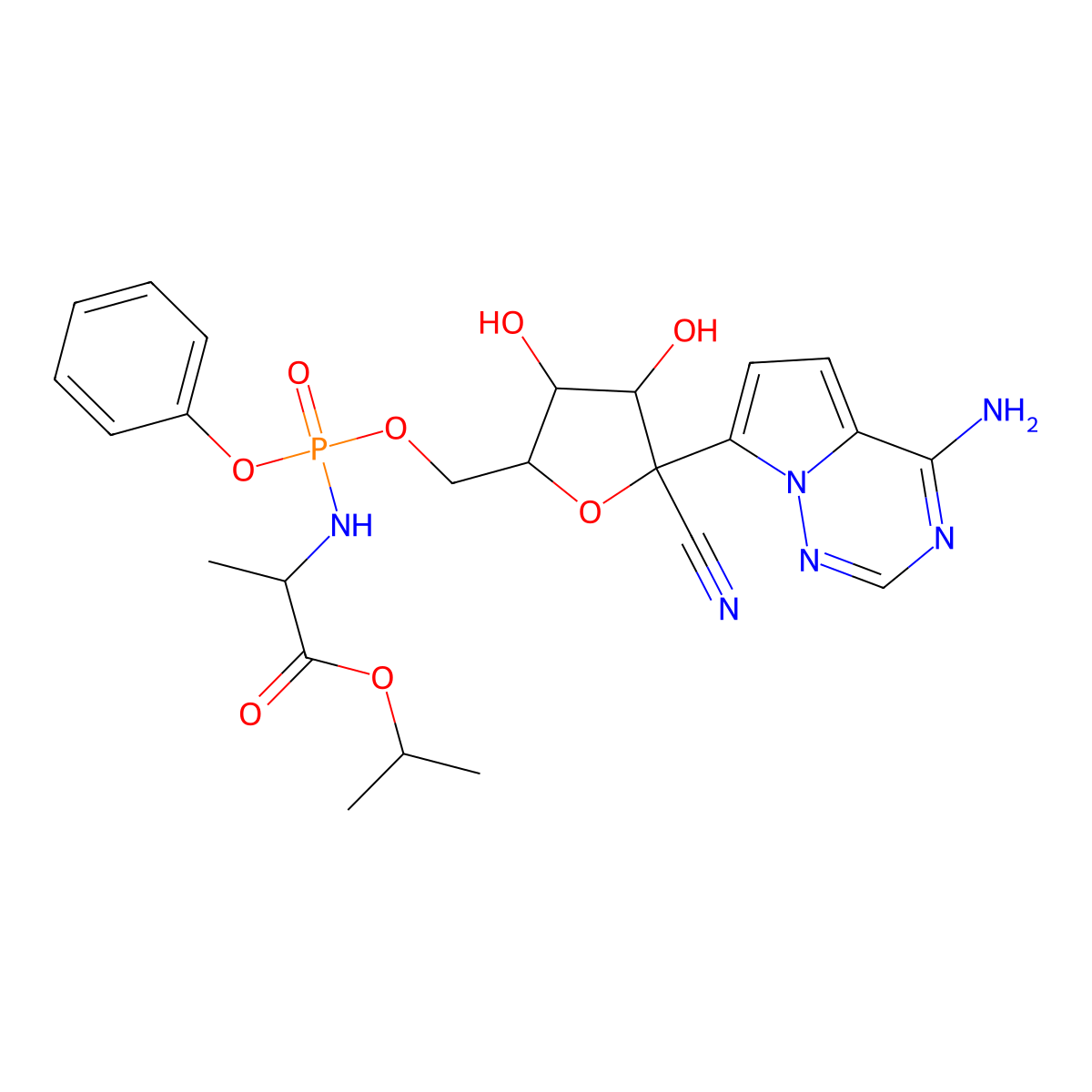 Anti-virus agent 1 molecular structure, CAS 1911578-83-0