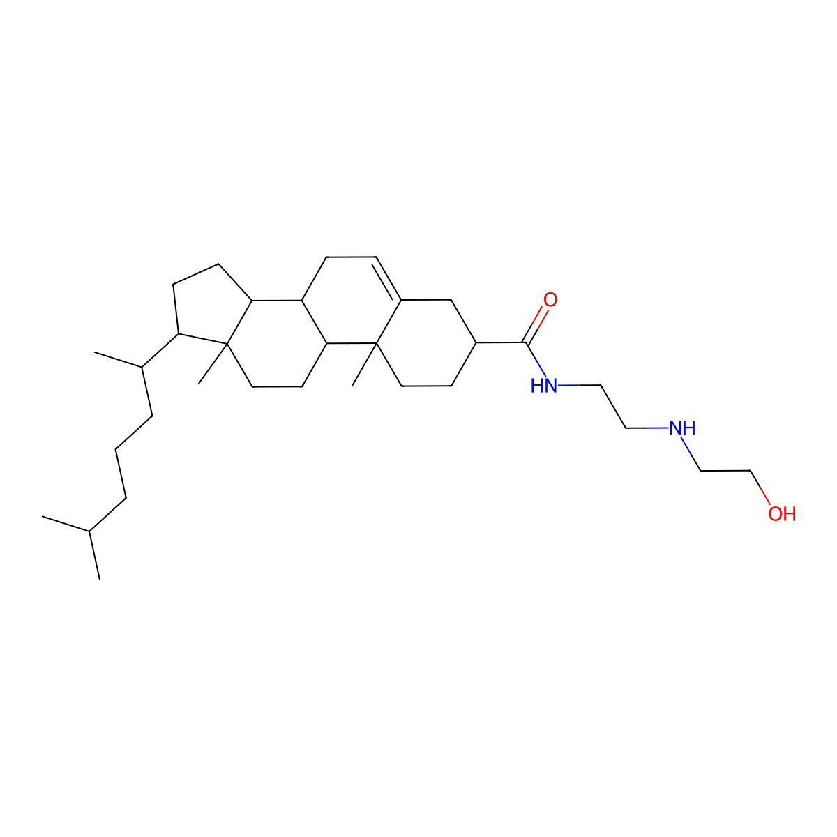 OH-Chol molecular structure, CAS 191173-82-7