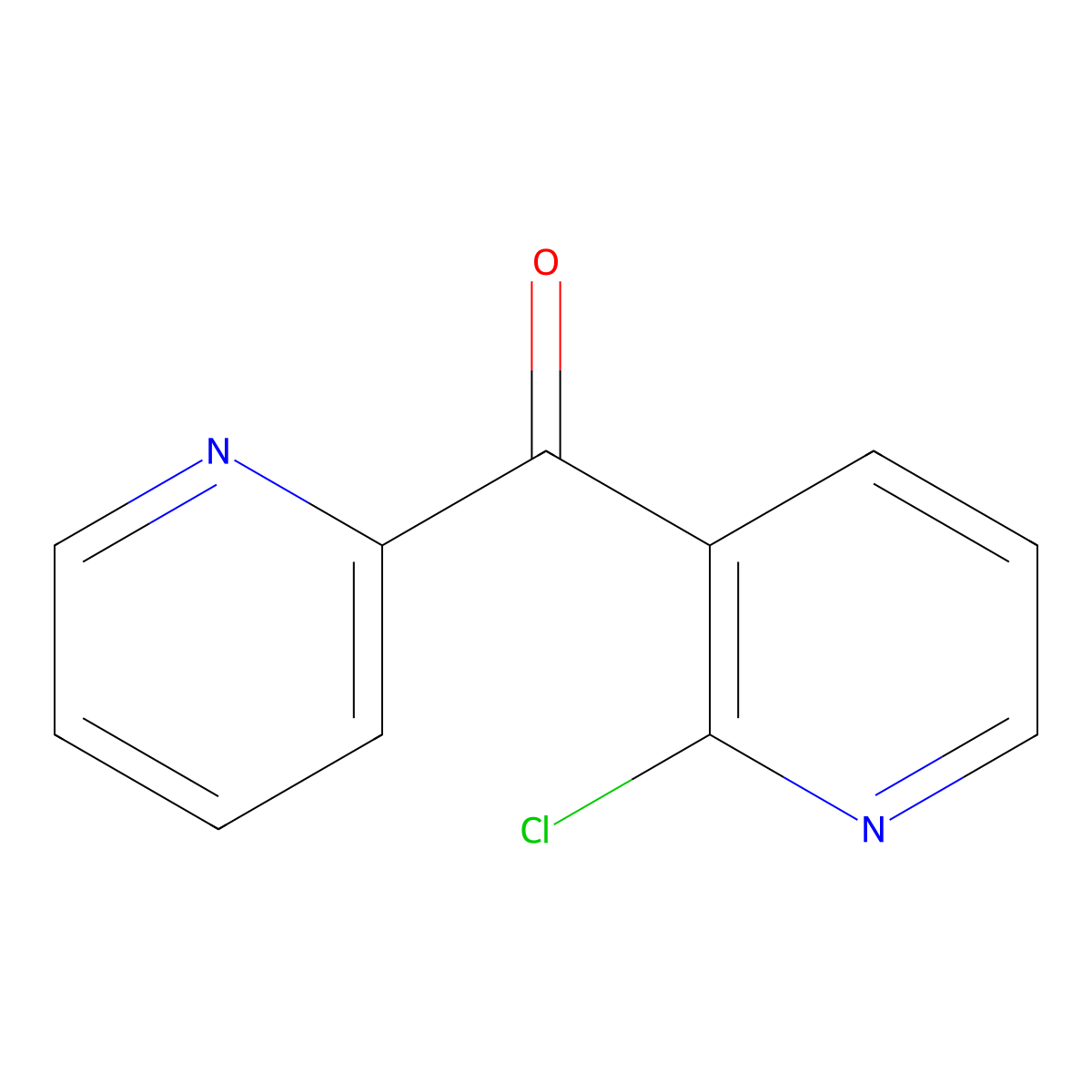 2-Chloro-3-picolinoylpyridine molecular structure, CAS 191220-44-7