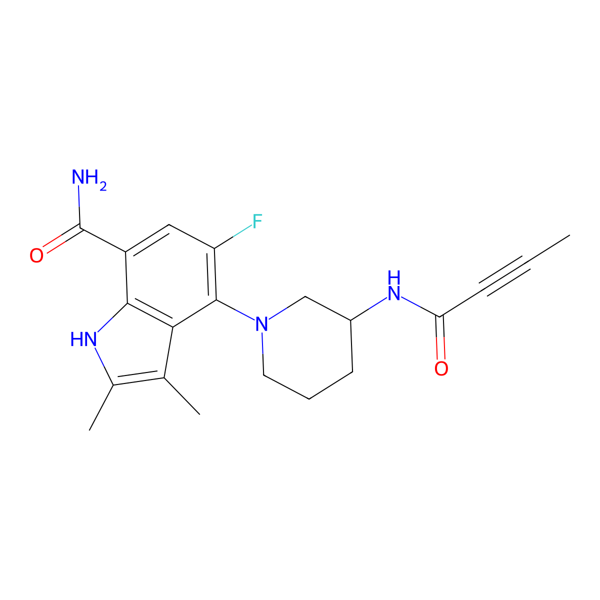 Branebrutinib molecular structure, CAS 1912445-55-6