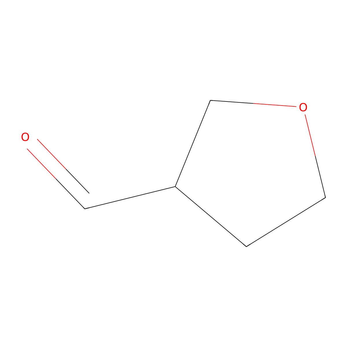(R)-Tetrahydrofuran-3-carbaldehyde molecular structure, CAS 191347-92-9