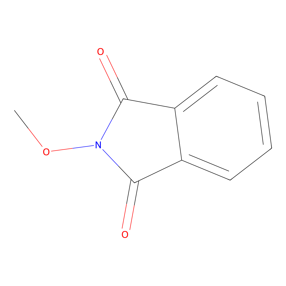 N-methoxyphthalimide molecular structure, CAS 1914-20-1